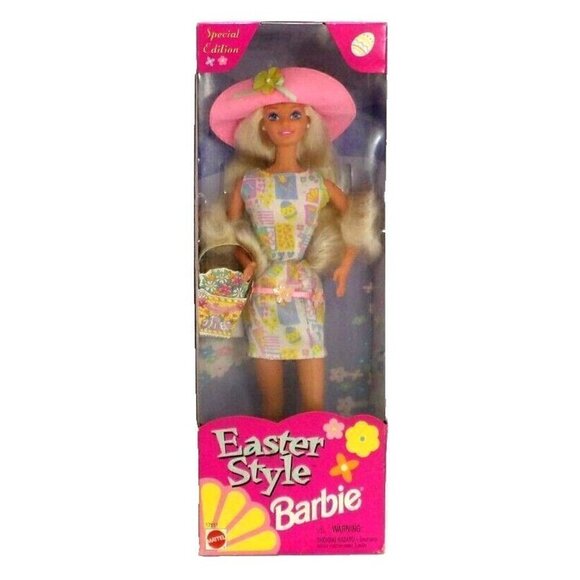 BARBIE doll Easter Style Special Edition MATTEL 1997, NEW - Picture 1 of 2